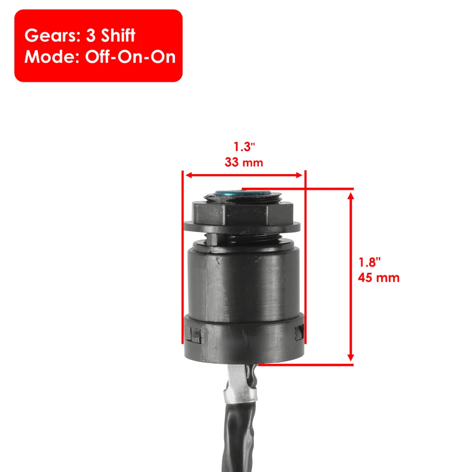 Interruptor de llave de encendido para Yamaha Blaster 200 YFS200 Yfs 200 1988-2006 Foto 2 de 4