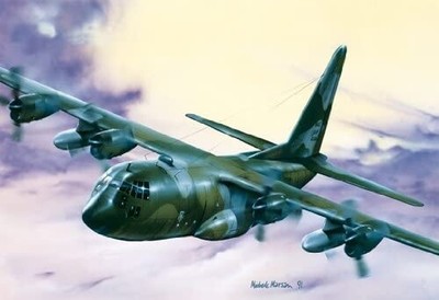 ITALERI - Flugzeug C-130 E/H HERCULES zum Zusammenbauen und Lackieren -  - IT...