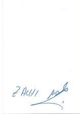 Zachi Noy "Eis am Stiel" Autogramm signed 10x15 cm Karteikarte