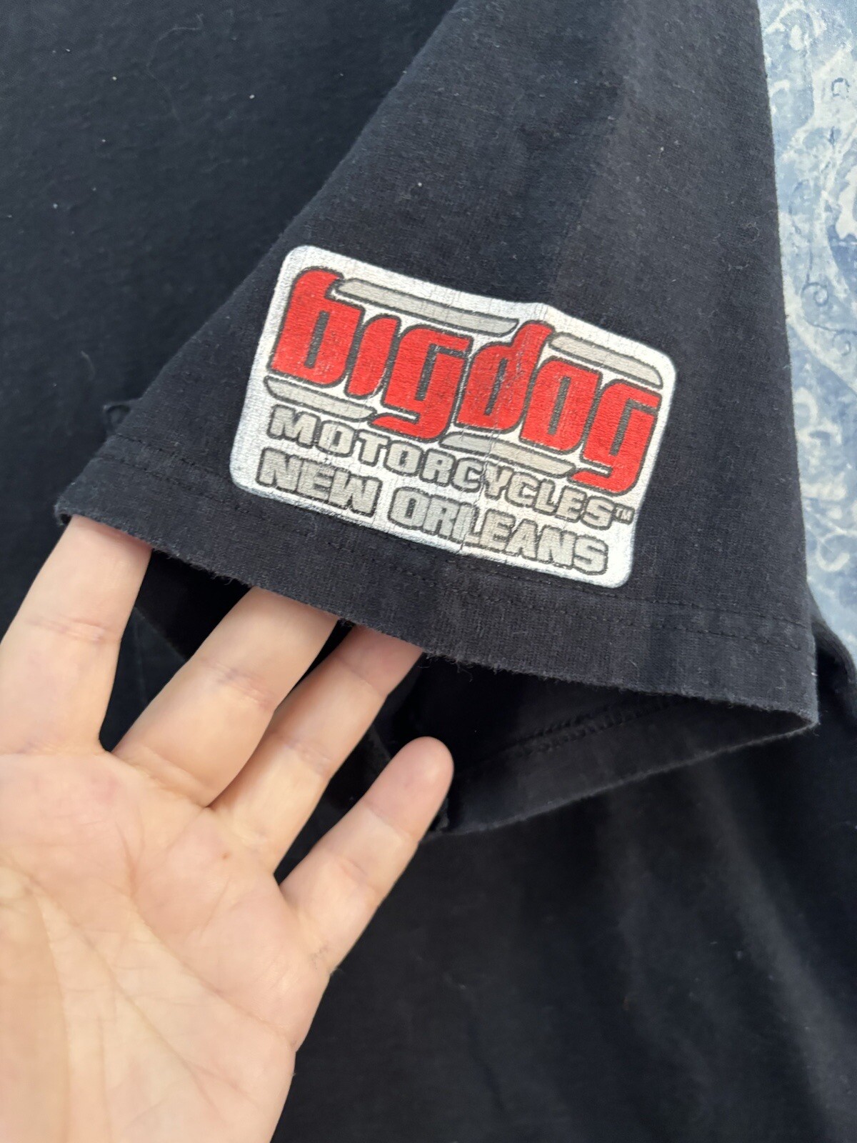 Men’s Anvil Medium Big Dog Motorcycle Shirt eBay