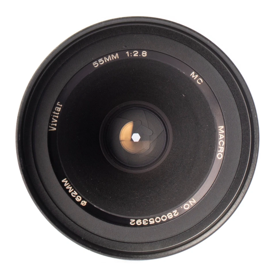 Vivitar MC Macro 55mm F2.8 Cine Mod Lens for Canon EF – Sharp & Smooth Focus! - Image 3 of 4