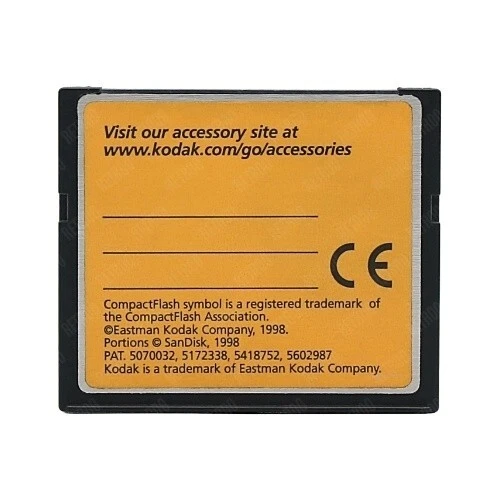 Kodak Picture Card Compact Flash 16MB CF Type-I Memory Card for Digital Cameras - Image 2 of 2