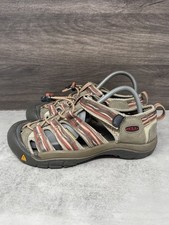 KEEN Newport H2 Sandals Kids Size 5 Womens 6.5 Brown Red Outdoor Closed Toe