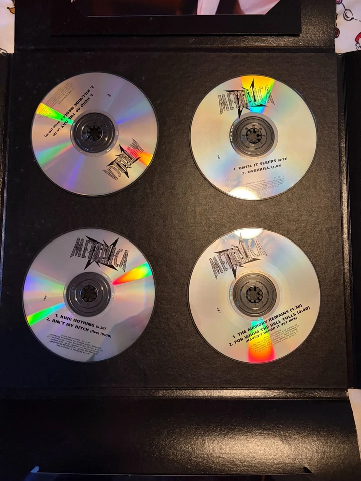 Metallica “Hero Of The Day” CD Single Box Set, Only 1000 Printed, Extremely Rare — 第 2/4 张图片