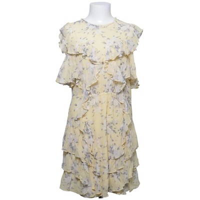 Rebecca Taylor, Kleid, Größe: 38, Gelb/Mehrfarbig, Polyester/Seide, Blumen #etq