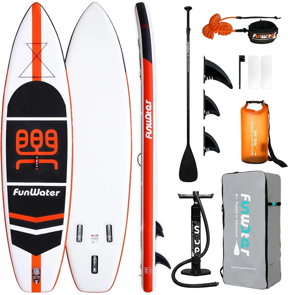 Funwater SUP Roulette Angebot | aufblasbares Paddle Board Set | zufällige Größe - Bild 4 von 4