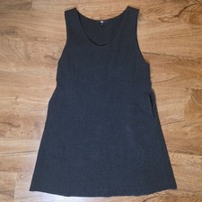 Women's UNIQLO Dark Grey Sleeveless Dress - Size S