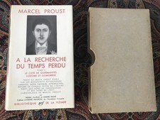 LA PLÉIADE       MARCEL PROUST     À LA RECHERCHE DU TEMPS PERDU II (2)     1963