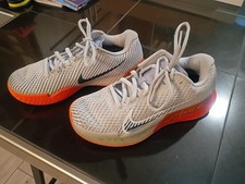 Nike Women's Court Air Zoom Vapor 11 HC Tennis Olympic Safari Size 3.5W 