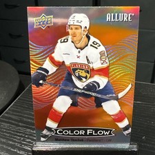 2024-25 Upper Deck Allure - Color Flow Matthew Tkachuk #CFL-34 Red Orange 