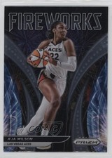 2022 Panini Prizm WNBA Fireworks A'ja Wilson #13 02v3
