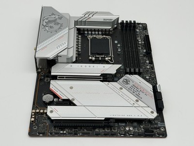 MSI MPG Z790 EDGE WIFI DDR4 LGA 1700 ATX Intel Mainboard Weiß/White - Defekt