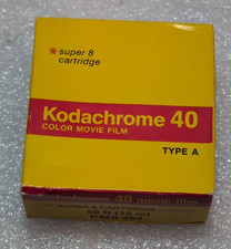 Kodachrome 40 Super 8 Color Movie Film Type A Cartridge 50 KMA464 EXP 02/1980
