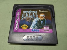 Poker Face Paul's Blackjack Sega Game Gear Cartridge Only