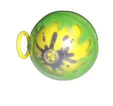 Yoyo Ball Big Time Toys - Works  Green Purple Yellow - 2003 Vintage GREAT Cond