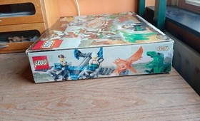 Lego 5987 adventurers dino research compound box EMPTY