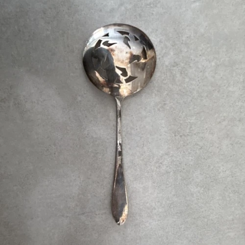 International Silver Sterling Silver (.925) Slotted Serving Spoon