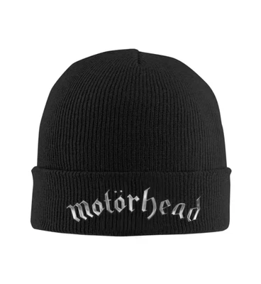 Motorhead Beanie Hat Scullies Heavy Metal Lemmy Rock Winter Warmer Free P&P