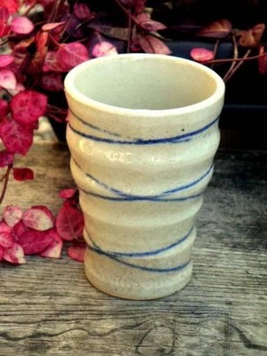 Antike Seto Ware Shochu Tasse Showa Retro Japanisch Sammlerstück Keramik