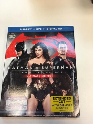 Batman v Superman: Dawn of Justice Ultimate Edition Blu-ray + DVD + Digital HD