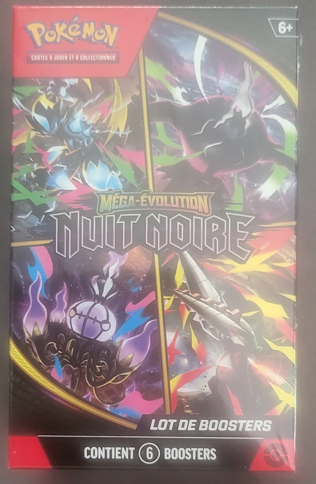 Pokemon Multicolore Cartes À Collectionner Pokémon Me05 Bundle 6 Boosters - Image 4