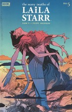 Many Deaths of Laila Starr, The #5A VF/NM; Boom! | Ram V. Last Issue - w/Bag+Boa