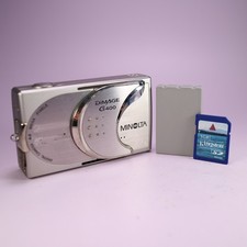Minolta Digital Camera Dimage G400 4.0MP Silver Tested