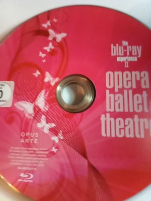 OPERA BALLET THEATER II BLU RAY DISC ONLY USED TESTED FREESHIP NOTRACKING