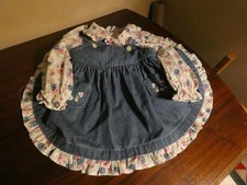 Toddler Full Circle Denim Dress Vintage Philippines Size 12 Month