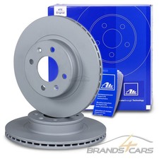 ATE 2x BREMSSCHEIBE BELÜFTET Ø252 VORNE FÜR HYUNDAI I10 1 2 3 KIA PICANTO 1 2