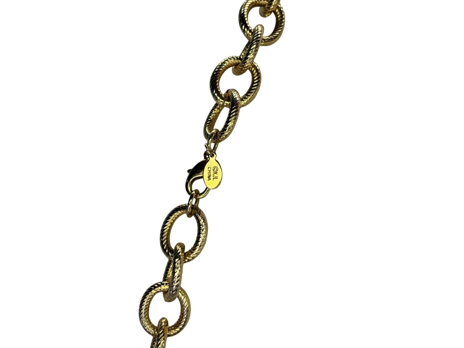 Kenneth Jay Lane KJL blue bead necklace - image 6