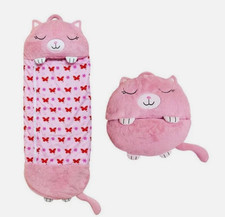 Image of Sleeping Bag Happy Napping Napper Kid FUNNY Pillow Warm Camping Unicorn GiftUK