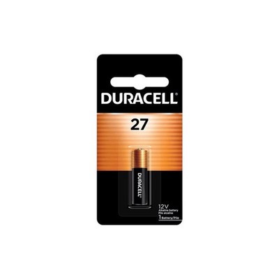 Duracell Alkaline 12-Volt 12 V 20 mAh Security Battery 27 1 pk (6-PACK)