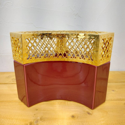 Lampe Berger ''Chambord'' Model Limoges Porcelain   Unused w/ Original Box & Wick