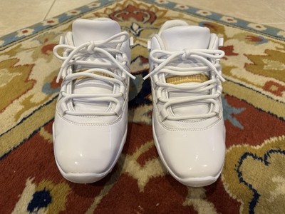 Size 9.5 - Air Jordan 11 Golf Low Metallic Gold for sale online | eBay