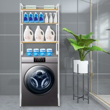3 Tiers Bathroom Storage Shelf Freestanding Storage Rack for Washing Machine NEW