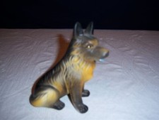 Vintage German Shepherd Figurine