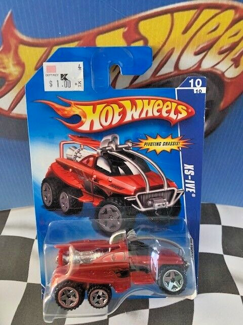 Hot Wheels 2009 HW Special Features 10/10 096 XS-IVE RED OR5SP Utility Vehicle