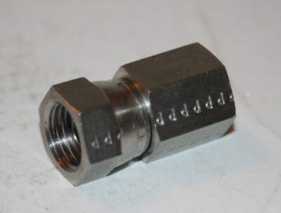 1/4'' 37° Female x 1/8'' Fnpt  316ss Pipe Swivel Connector Parker 0207-2-4