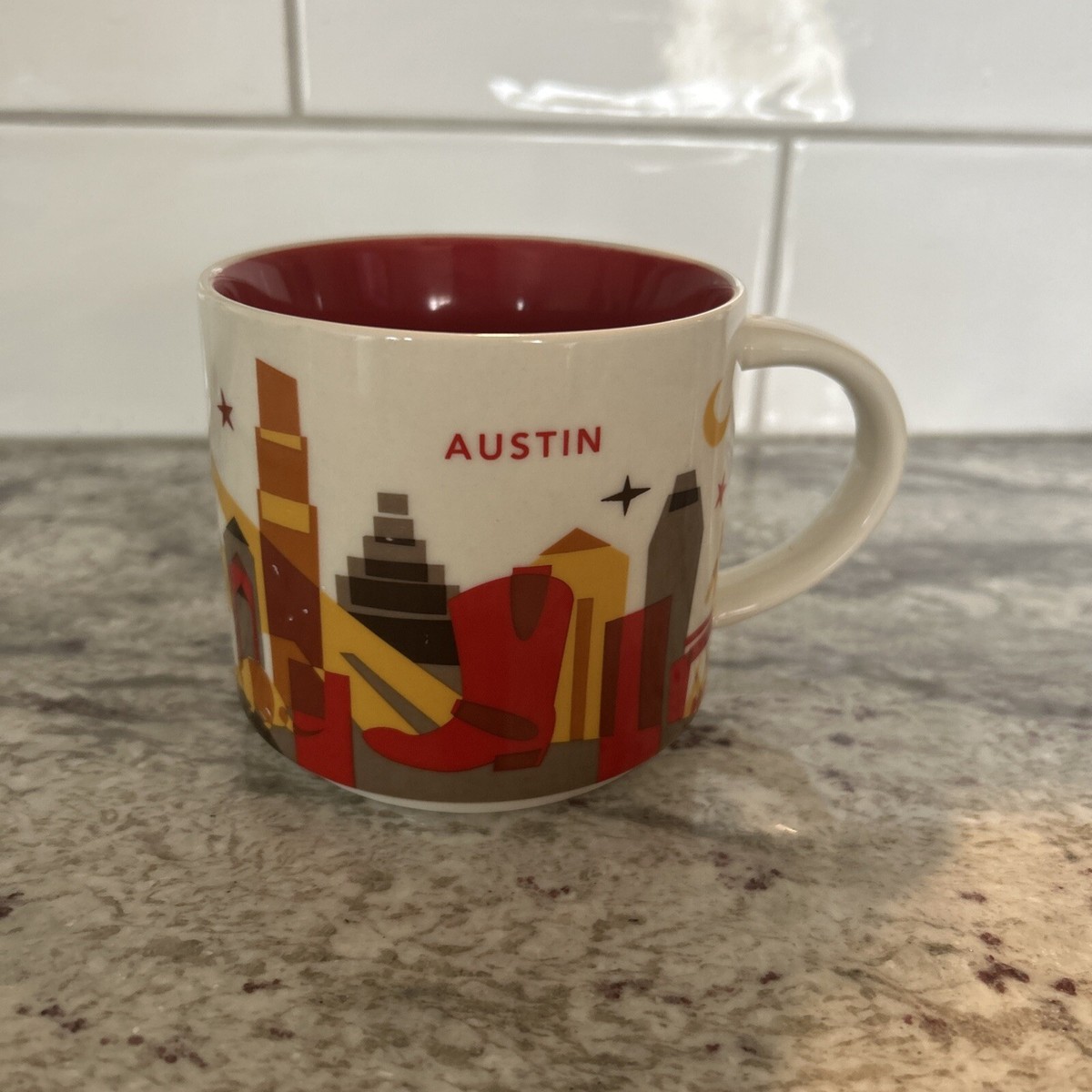 Starbucks - City Mug - AUSTIN, TEXAS - Starbucks Coffee Mug (P) | eBay