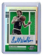 Bill Walton 2021-22 Panini Contenders Optic Legendary Auto Silver /149 Celtics