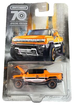 Matchbox 2022 Hummer EV 3/5 Moving Parts HMV15 1:64 Modellauto Spielzeug Edition