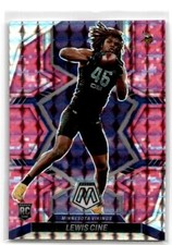 2022 Panini Mosaic #379 Lewis Cine Mosaic Camo Pink Minnesota Vikings