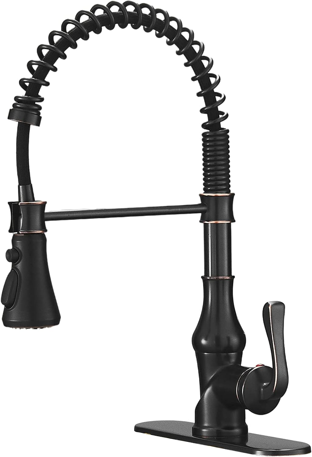 Kitchen Faucet Oil Rubbed Bronze with Pull down Sprayer 3 Function Faucet for Ki