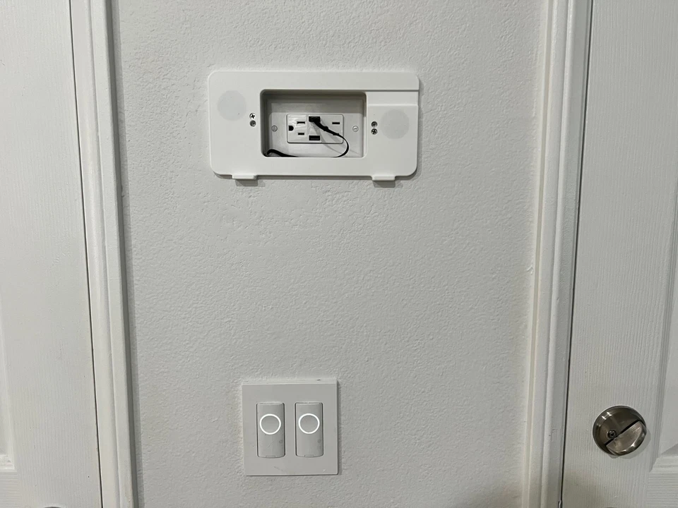 Generic Magnetic Tablet Wall Mount for LENOVO Dashboard Home assistant apple i - Image 3 of 4