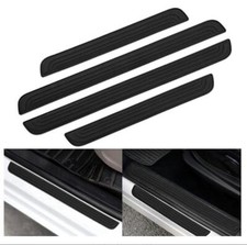 suits VOLVO XC90 Premium Rubber Door Sill Step Guard Protectors x4