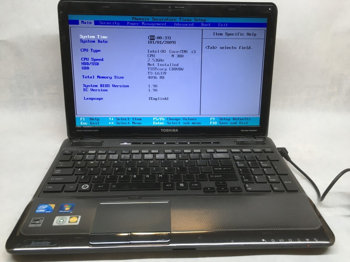 Toshiba Satellite A665-S5170 Laptop 15
