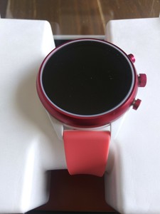 fossil smartwatch red