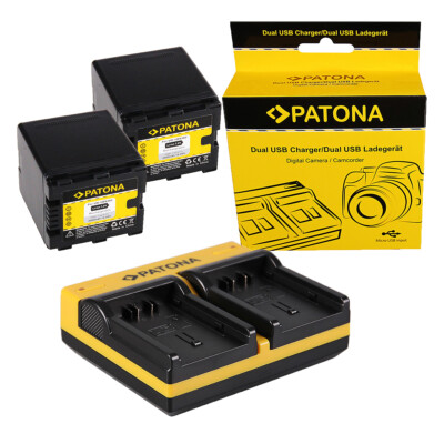 vhbw batteria compatibile con Panasonic HC-X900, HC-X900M, HDC-HS900 videocamera camcorder (3300mAh, 7,2V, Li-Ion) con infochip