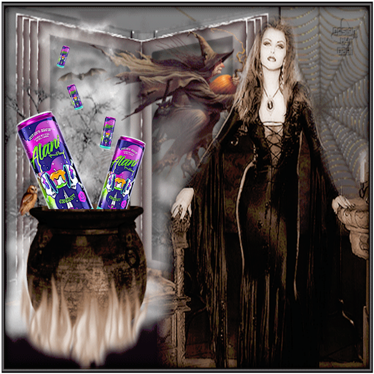 Alani Nu Limited Edition🎃Halloween Energy Drink Witch's🍯Brew,12
